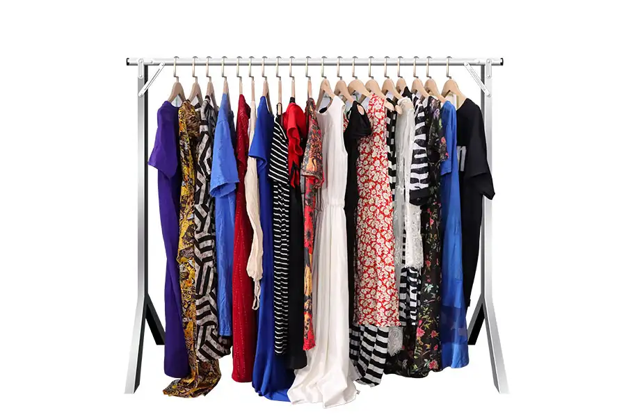 top-quality used WOMEN CLOTHING on hangers