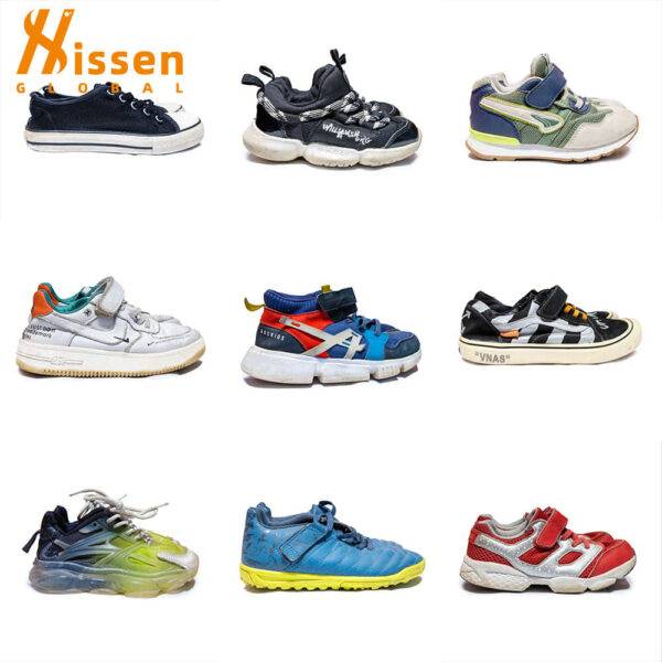 Factory Wholesale Used Chinese Brand Children Sneaker (1)