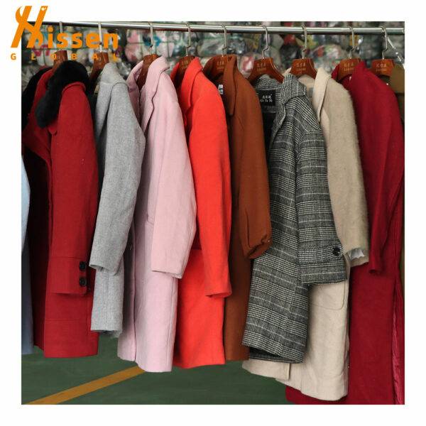 Wholesale Used Winter Woolen Coat(Long) (1)