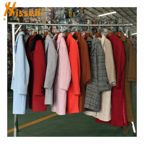 Wholesale Used Winter Woolen Coat(Long) (2)