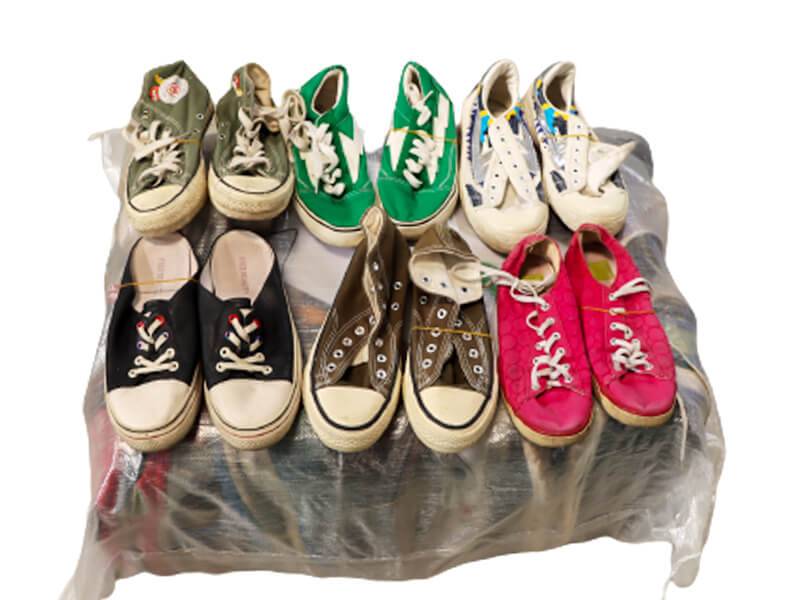 high-quality used canvas shoes for women