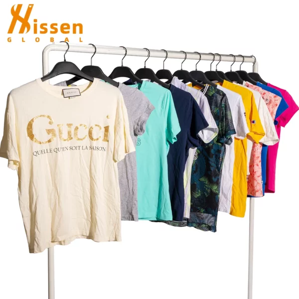 Used Clothes for Men T Shirt Branded Supplier